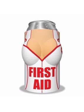 Boobzie Insulated Can Cover Neoprene Koozie Cooler Sleeve Cozy First Aid